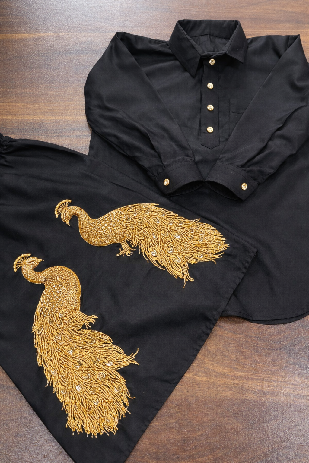 Black Morni kurta chadra — photo 1